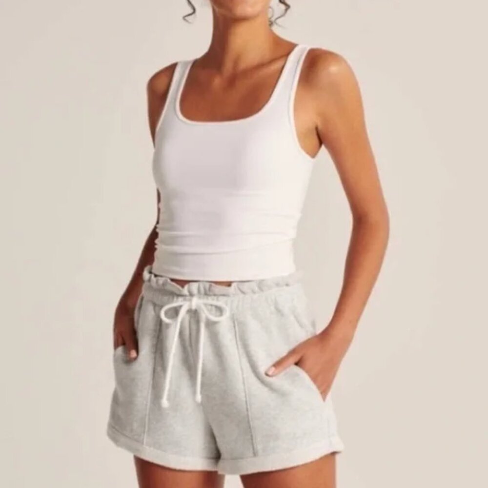 Abercrombie Cloud Paper Bag Shorts